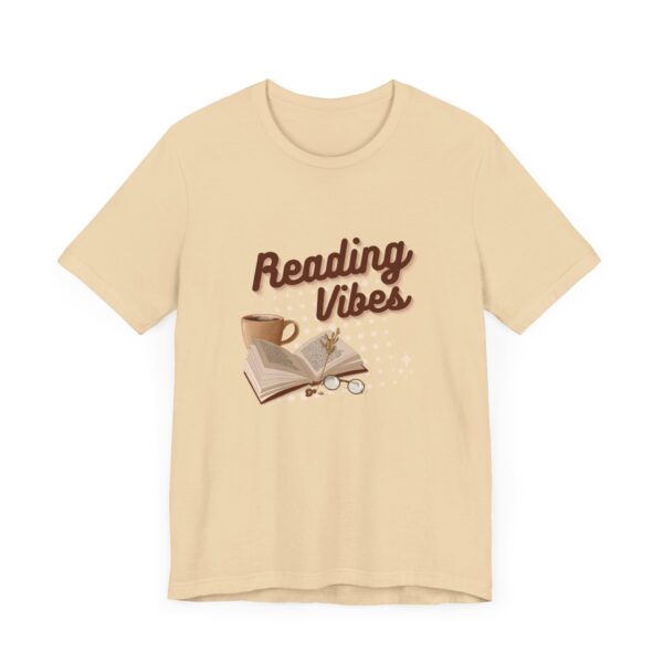 "Reading Vibes" Book Lover T-Shirt For Men & Women - Image 23