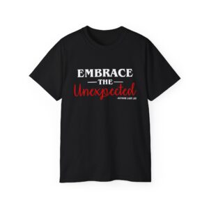 Embrace the unexpected Unisex Ultra Cotton Tee - Perfect Gift for Writers and Book Lovers