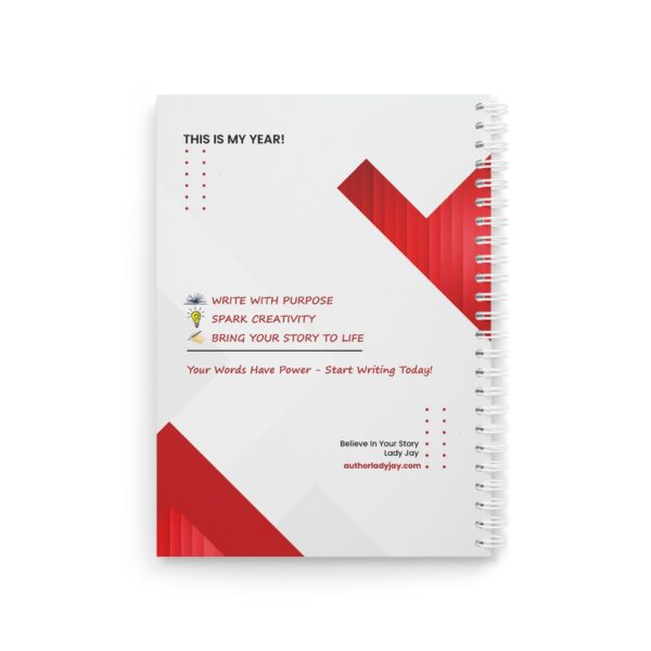 This is my year - Storyteller's Spiral Notebook - Image 2