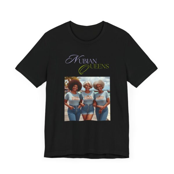 "Nubian Queens" - African American black culture T-Shirt For Women - Image 7