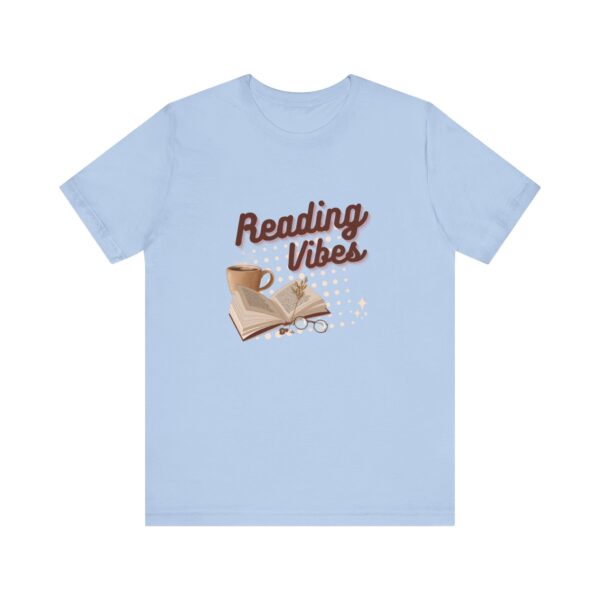 "Reading Vibes" Book Lover T-Shirt For Men & Women - Image 29