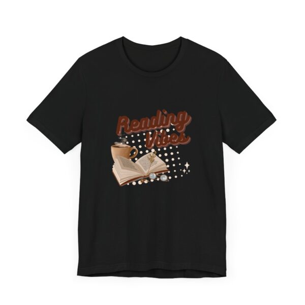 "Reading Vibes" Book Lover T-Shirt For Men & Women - Image 15