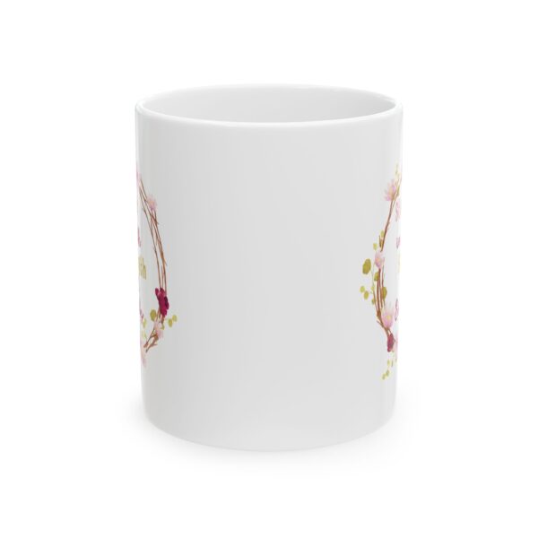Step in faith strength and serenity - 11oz Ceramic Mug - Image 2