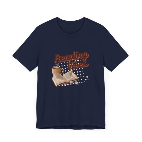 "Reading Vibes" Book Lover T-Shirt For Men & Women - Image 39