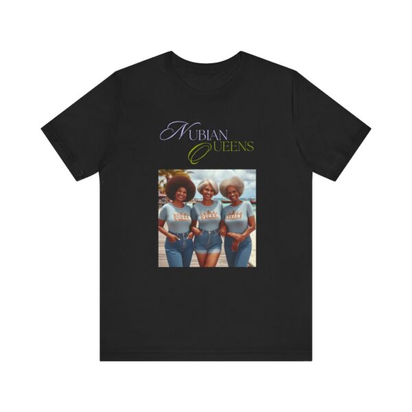 "Nubian Queens" - African American black culture T-Shirt For Women - Image 5