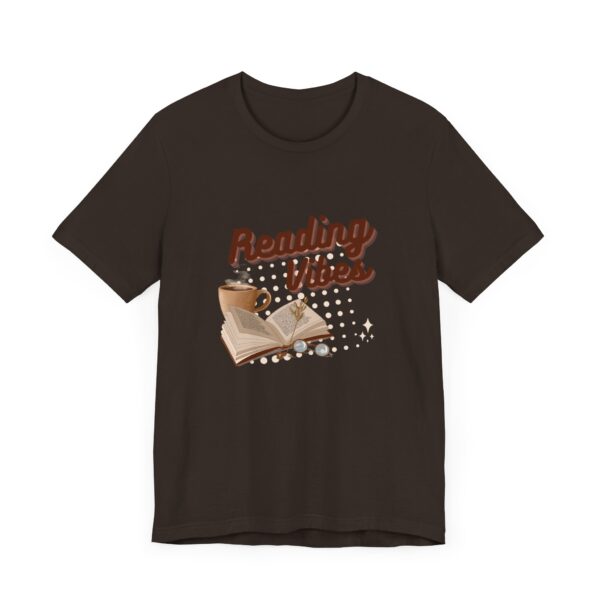 "Reading Vibes" Book Lover T-Shirt For Men & Women - Image 11