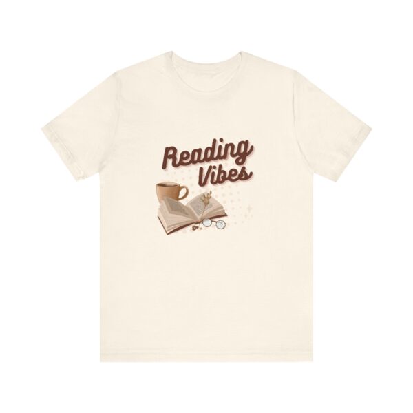 "Reading Vibes" Book Lover T-Shirt For Men & Women - Image 17