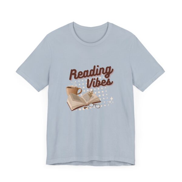 "Reading Vibes" Book Lover T-Shirt For Men & Women - Image 35