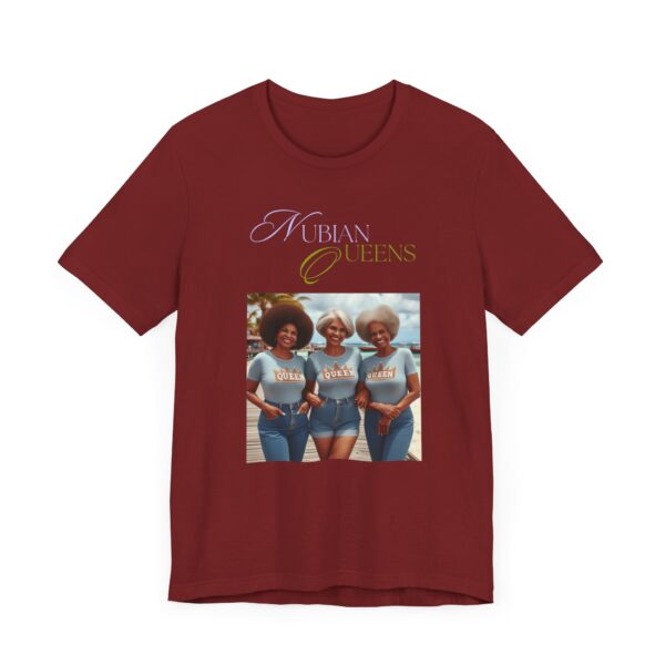 "Nubian Queens" - African American black culture T-Shirt For Women - Image 35