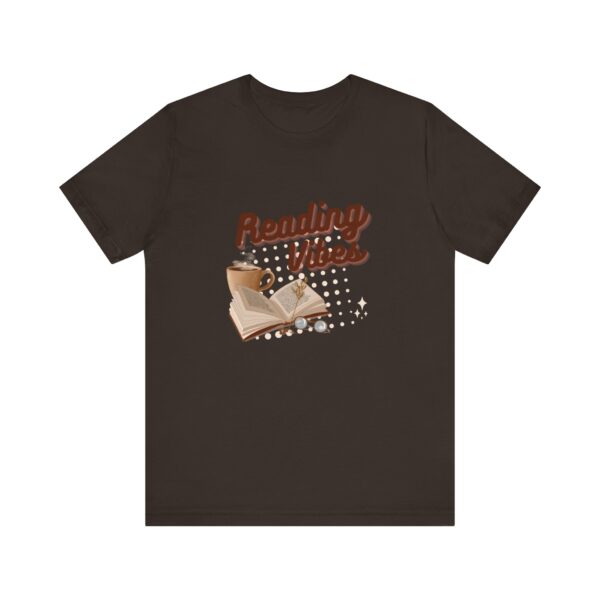 "Reading Vibes" Book Lover T-Shirt For Men & Women - Image 9