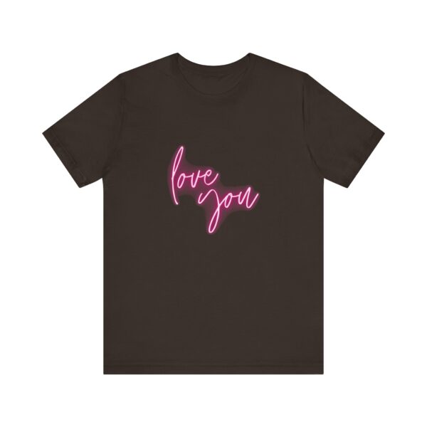 "Love You" Romantic Quote T-Shirt For Men & Women