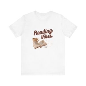 "Reading Vibes" Book Lover T-Shirt For Men & Women