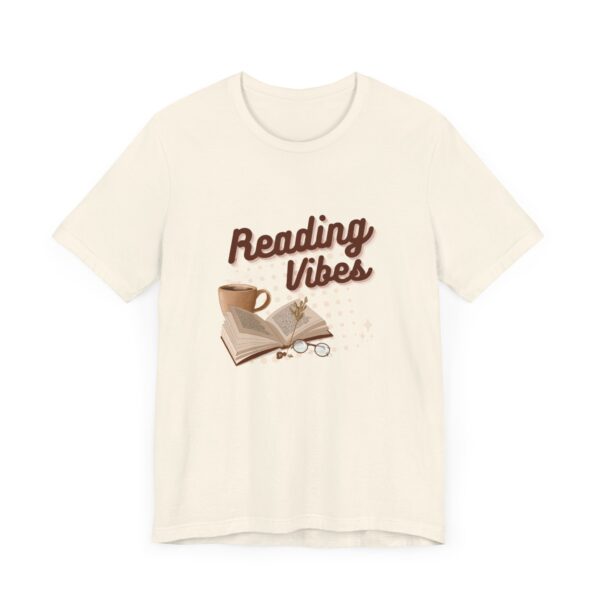 "Reading Vibes" Book Lover T-Shirt For Men & Women - Image 19