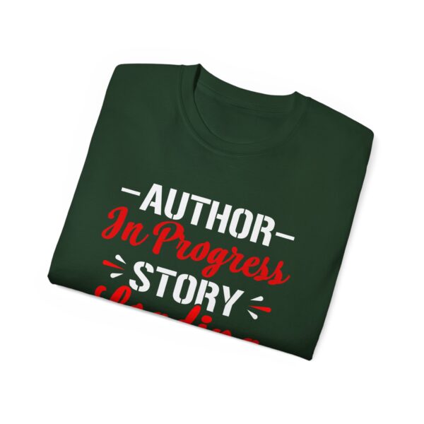 Author in progress : story loading Unisex Ultra Cotton Tee - Perfect Gift for Writers and Book Lovers - Image 12