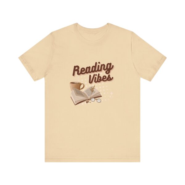 "Reading Vibes" Book Lover T-Shirt For Men & Women - Image 21