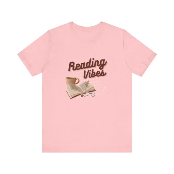 "Reading Vibes" Book Lover T-Shirt For Men & Women - Image 41