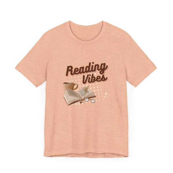 "Reading Vibes" Book Lover T-Shirt For Men & Women - Image 27