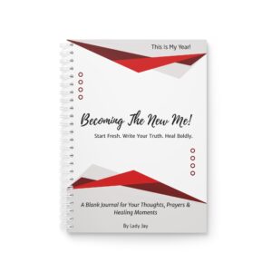 This Is My Year - Becoming The New Me - Ideal for Journaling, Therapy Notes, Morning Routines, Deep Personal Development!