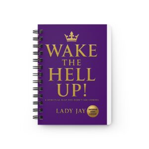 Empowering Spiral Bound Journal - Wake the Hell Up! | Spiritual Growth, Self-Improvement, Mindfulness, Motivational Gift, [...]