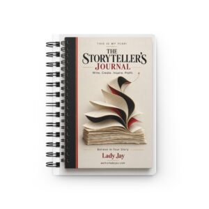 The Storyteller's Spiral Journal – Inspirational Writing Notebook